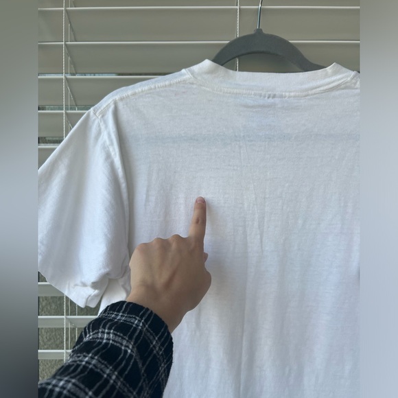 89' Kingston Improve your memory Tee Vintage Single Stitch T-shirt L Cotton - Picture 9 of 11